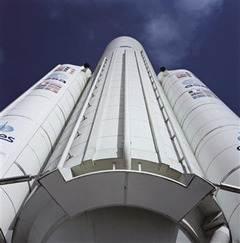 LYNN DAVIS (1944- ) Ariane 4 Launch Vehicle, Kourou * Tower, Vorau.